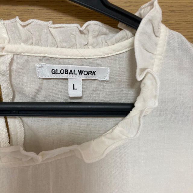 GLOBAL WORK(グローバルワーク)のGLOBAL WORK 長袖ブラウス Lサイズ レディースのトップス(シャツ/ブラウス(長袖/七分))の商品写真