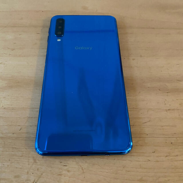 SAMSUNG(サムスン)の【即発送】Galaxy A7 ブルー 64GB 楽天 simフリー  スマホ/家電/カメラのスマートフォン/携帯電話(スマートフォン本体)の商品写真