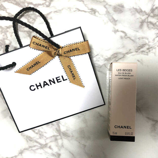 CHANEL(シャネル)の新品未使用！CHANELシャネル　レベージュオー ドゥ ブラッシュ　ライトピーチ コスメ/美容のベースメイク/化粧品(チーク)の商品写真