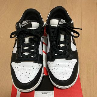 ナイキ(NIKE)のNIKE DUNK LOW RETRO  WHITE/BLACK-WHITE(スニーカー)