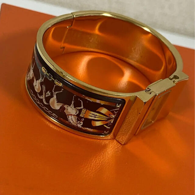 Hermes(エルメス)の【希少品】HERMES エルメス　ロケ　時計　バングル　アンティーク レディースのファッション小物(腕時計)の商品写真