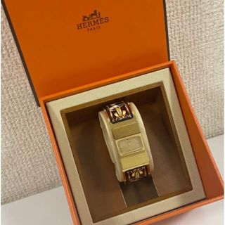 エルメス(Hermes)の【希少品】HERMES エルメス　ロケ　時計　バングル　アンティーク(腕時計)