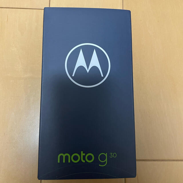 moto g30 ダークパール　新品　未開封スマートフォン/携帯電話