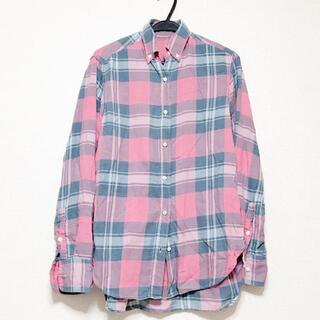DEUXIEME CLASSE  オーバーサイズシャツ　長袖　薄ピンク　日本製
