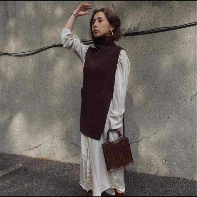 vest  layered  shirt dress