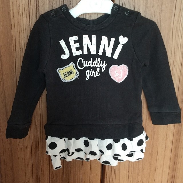 JENNI(ジェニィ)の95  sisterjennibaby トレーナー キッズ/ベビー/マタニティのキッズ服女の子用(90cm~)(Tシャツ/カットソー)の商品写真