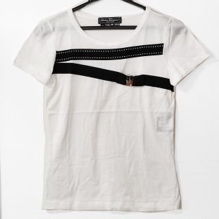 サルヴァトーレフェラガモ(Salvatore Ferragamo)のサルバトーレフェラガモ 半袖Tシャツ XS -(Tシャツ(半袖/袖なし))