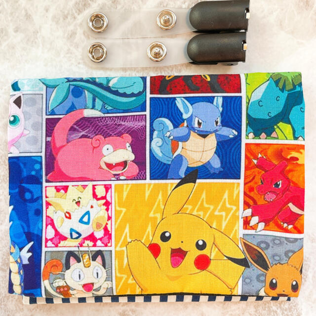 ポケモン♡移動ポケット♡ポケットポーチ♡男の子 ハンドメイドのキッズ/ベビー(外出用品)の商品写真