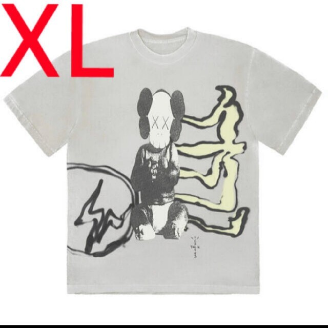 FRAGMENT(フラグメント)のkaws Travis　T XLサイズ メンズのトップス(Tシャツ/カットソー(半袖/袖なし))の商品写真