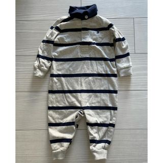 ポロラルフローレン(POLO RALPH LAUREN)のラルフローレン ベビー 9M ロンパース ラガーシャツ Ralph rauren(ロンパース)