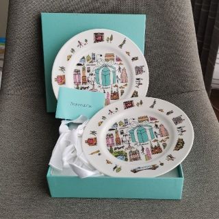 ティファニー(Tiffany & Co.)の【blanc様専用】新品未使用 ティファニー  お皿 プレート 5thアベニュー(食器)