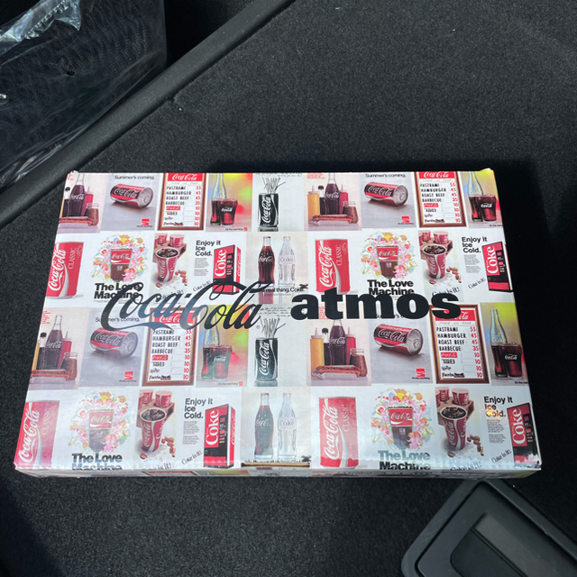 売れ筋新商品 BE@RBRICK Coca-Cola atmos 新品未開封 ...