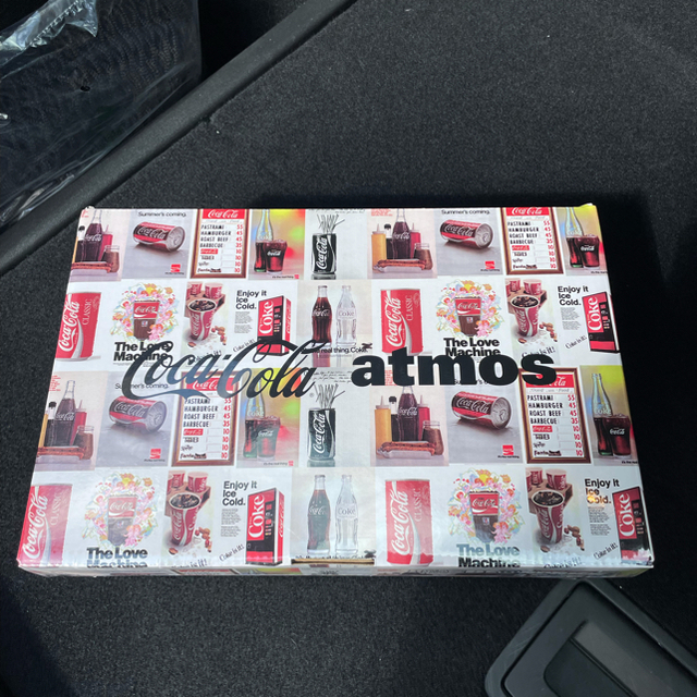 BE@RBRICK atmos × Coca-Cola 100％ 400%