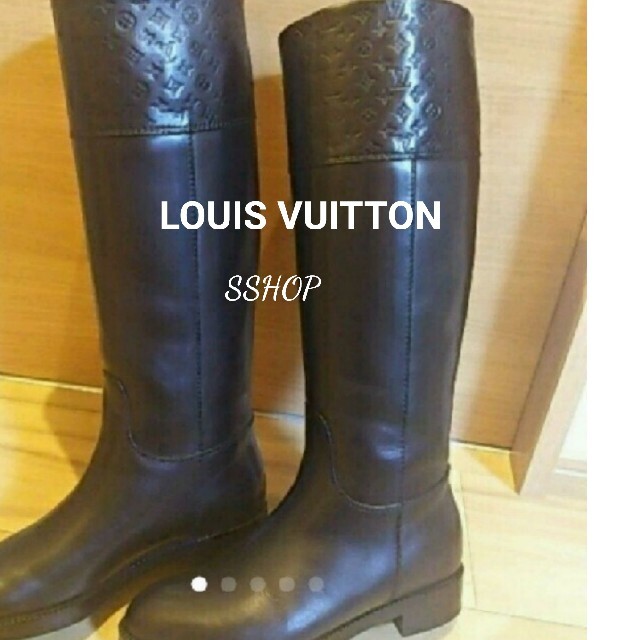 LOUIS VUITTON ロングブーツ サイズ38 WDqJ8YakKX