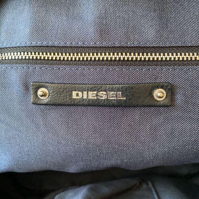 DIESEL(ディーゼル)のディーゼル リュック バックパック ジップ レザー ブラック レディースのバッグ(リュック/バックパック)の商品写真