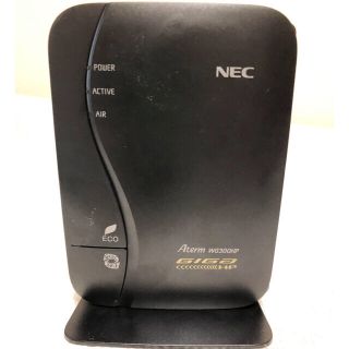 エヌイーシー(NEC)のNEC Wi-Fi(無線LAN)ホームルータ(PC周辺機器)