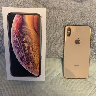 iPhone - iPhone XS 512GB GOLD SIMフリーの通販 by Clown|アイ