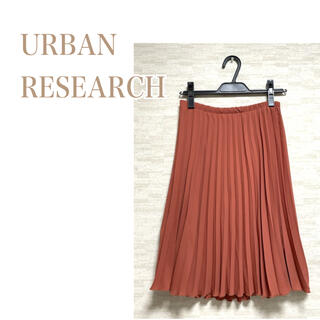 アーバンリサーチ(URBAN RESEARCH)のURBAN RESEARCH アーバンリサーチ プリーツスカート(ひざ丈スカート)