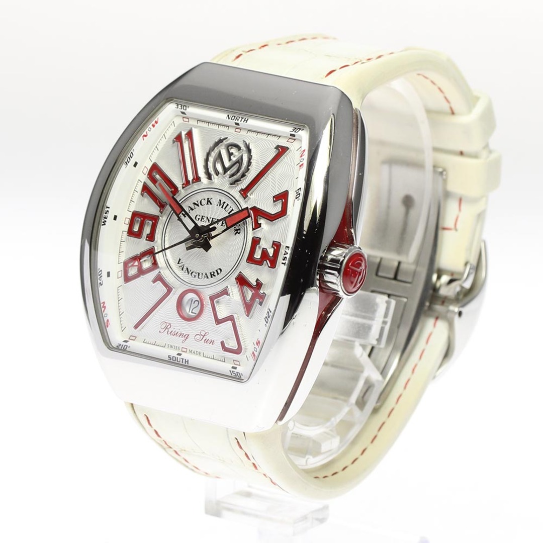 ☆良品★箱・保証書付き【FRANCK MULLER】フランクミュラー ヴァンガード ライジング サン 限定モデル V45SCDTRSUN ACRG 自動巻き メンズ【ev20】