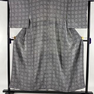 小紋 美品 名品 身丈153.5cm 裄丈64cm 正絹 【中古】の通販 by ...