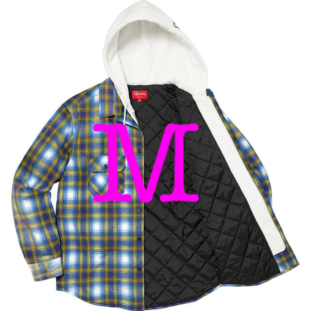 Supreme(シュプリーム)のシュプリーム　Hooded Flannel Zip Up Shirt ジャケット メンズのトップス(シャツ)の商品写真