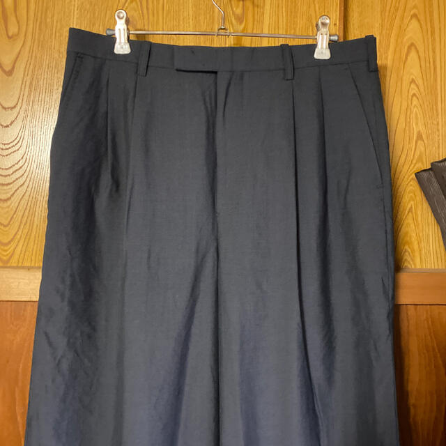 LAD MUSICIAN(ラッドミュージシャン)のラッドミュージシャン 2TUCK WIDE ANKLE SLACKS メンズのパンツ(スラックス)の商品写真