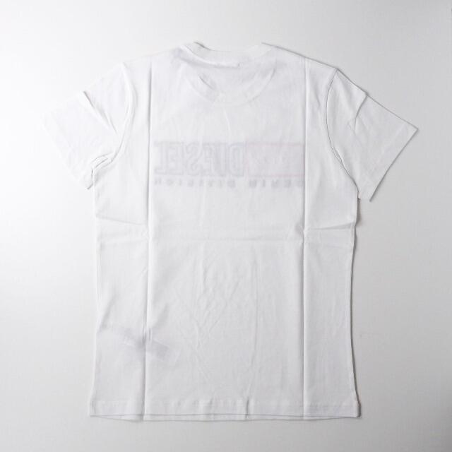 DIESEL Tシャツ T-JUST-DIVISION ホワイト　S