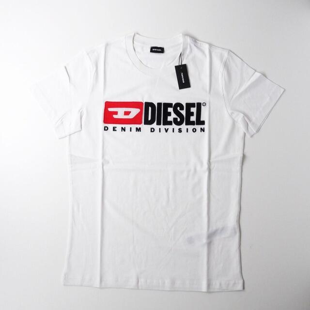 DIESEL Tシャツ T-JUST-DIVISION ホワイト　L