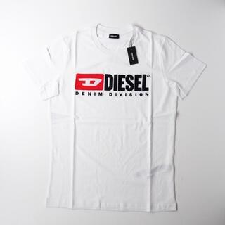 ディーゼル(DIESEL)のDIESEL Tシャツ T-JUST-DIVISION ホワイト　XL(Tシャツ/カットソー(半袖/袖なし))