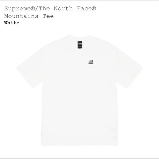 Supreme(シュプリーム)のsupreme the north face xl メンズのトップス(Tシャツ/カットソー(半袖/袖なし))の商品写真