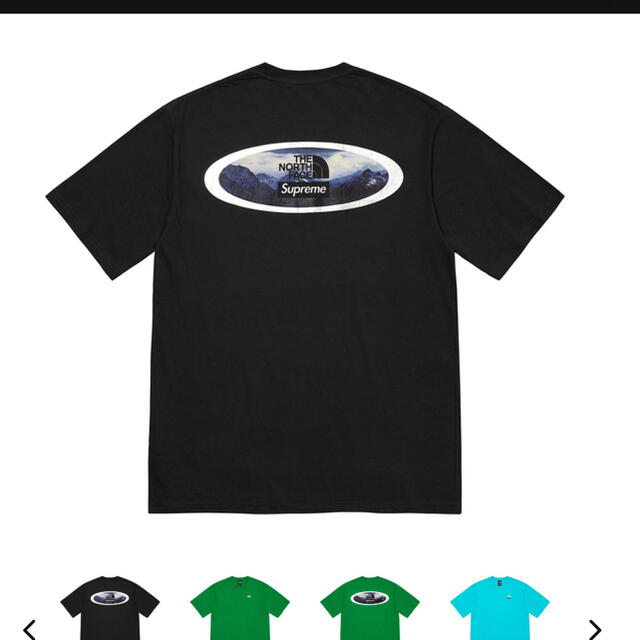 Supreme/The North Face Mountains Tee