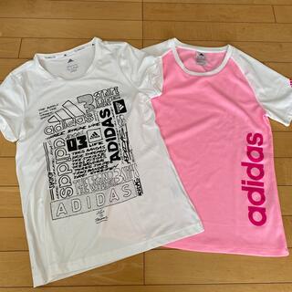 アディダス(adidas)のadidas2枚セットTシャツ160NIKEPUMANBUNDER ARMOR(Tシャツ/カットソー)