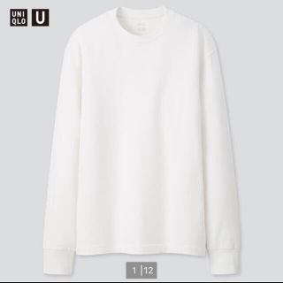 ユニクロ(UNIQLO)のヒートテックコットンクルーネックT ユニクロU(Tシャツ/カットソー(七分/長袖))