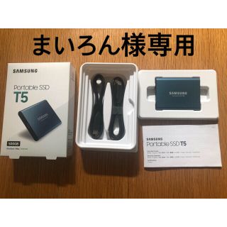 サムスン(SAMSUNG)の外付けSSD サムスン　T5  500GB(PC周辺機器)