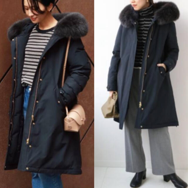 WOOLRICH(ウールリッチ)の1045様専用 ジャーナル別注 WOOLRICH KEYSTONE ダウンコート レディースのジャケット/アウター(ダウンコート)の商品写真