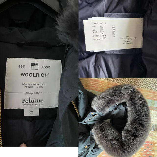 WOOLRICH(ウールリッチ)の1045様専用 ジャーナル別注 WOOLRICH KEYSTONE ダウンコート レディースのジャケット/アウター(ダウンコート)の商品写真