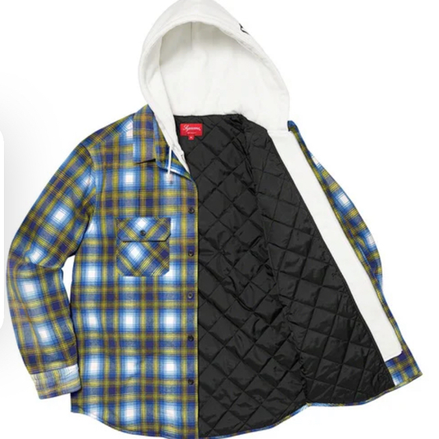 ☆Supreme☆Hooded Flannel Zip Up Shirt☆ 1