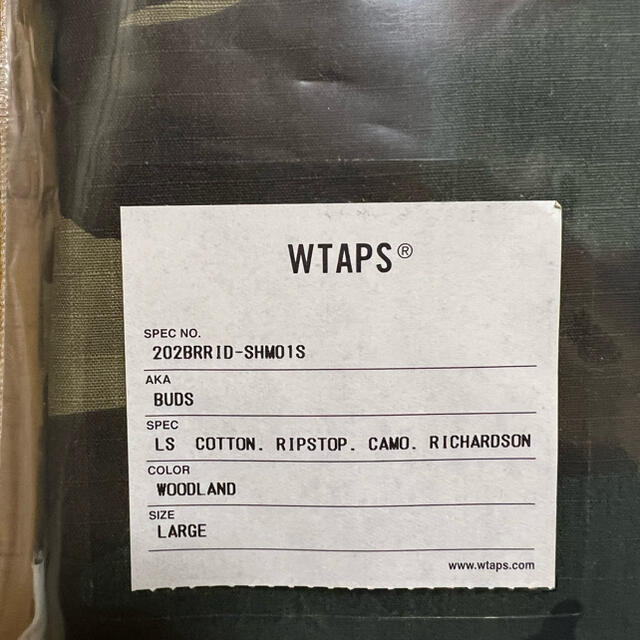 W)taps(ダブルタップス)のWTAPS RICHARDSON BUDS L/S SHIRT 03 メンズのジャケット/アウター(ミリタリージャケット)の商品写真