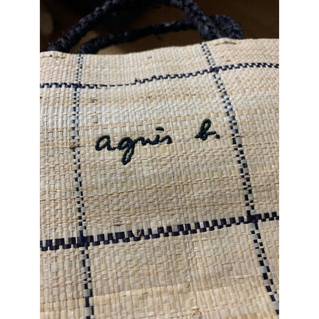 agnes b.(アニエスベー)のアニエスベー　ラフィアバッグ レディースのバッグ(かごバッグ/ストローバッグ)の商品写真