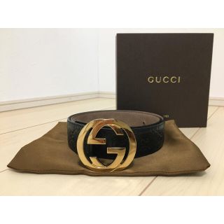 グッチ(Gucci)の早い者勝ち！最終値下げ グッチ ベルト GUCCI インターロッキング ゴールド(ベルト)