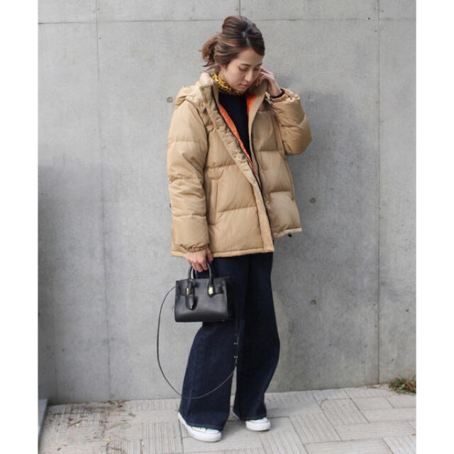 FRAMeWORK - 【美品】FRAMeWORK ショートダウン ベージュx FRAMeWORK - 【美品】FRAMeWORK ショートダウン ベージュx