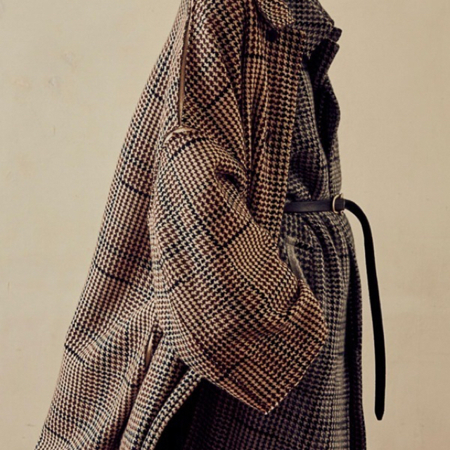 SUNSEA(サンシー)の【今年まで】yoke 18aw GUNCLUB CHECK COAT  メンズのジャケット/アウター(ステンカラーコート)の商品写真