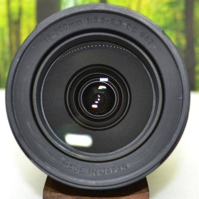 SIGMA(シグマ)のニコン用シグマ 18-200mm★手振れ補正つき☆1345-1 スマホ/家電/カメラのカメラ(レンズ(ズーム))の商品写真