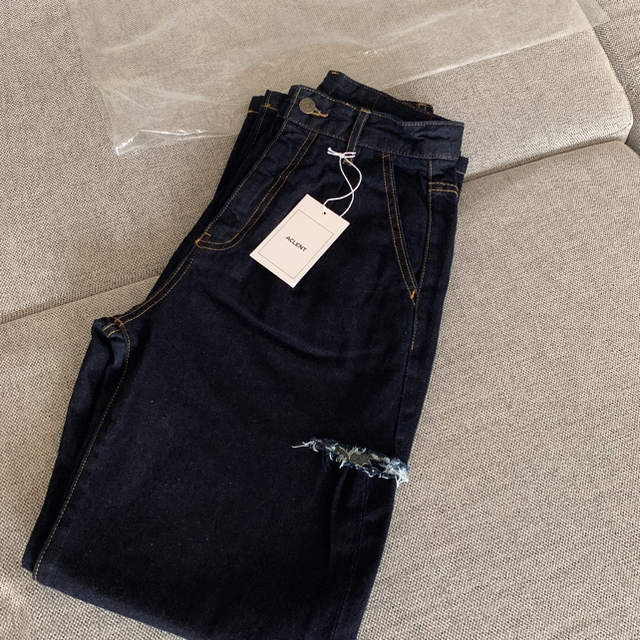 aclent Side cut tapered jeans juemi mvs レディースのパンツ(デニム/ジーンズ)の商品写真