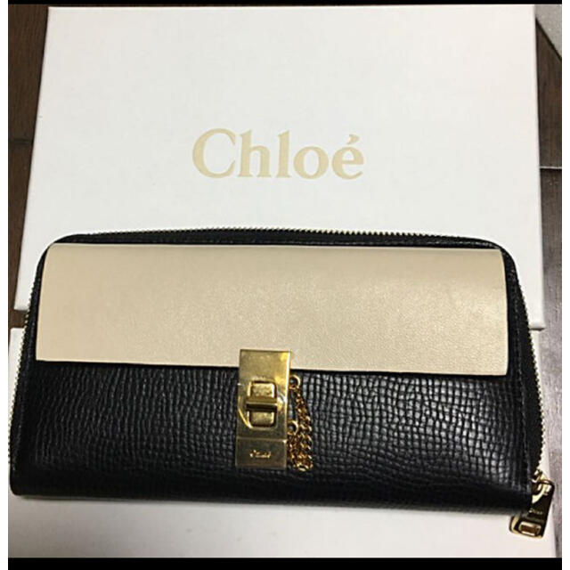 セール クロエ Chloe 長財布 DREW ベージュピンク Vr5BA-m56939257459