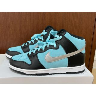 ナイキ(NIKE)のNIKE　BY　YOU　DUNK　HI　ナイキダンクハイ　ティファニーカラー(スニーカー)