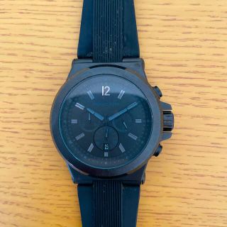 マイケルコース(Michael Kors)のMICHAEL KORS 腕時計 メンズ MK-8152 ブラック(腕時計(アナログ))