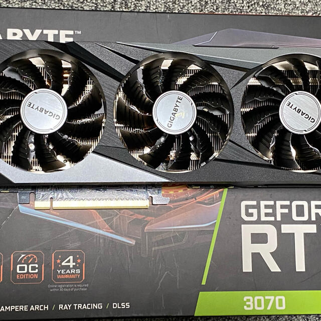 RTX3070 非LHR GIGABYTEPCパーツ