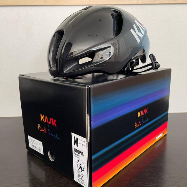 KASK UTOPIA + Paul Smith ロードバイク エアロヘルメット 大注目 www