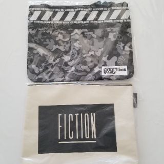 大きめ ポーチ EXILE・FICTION(旅行用品)